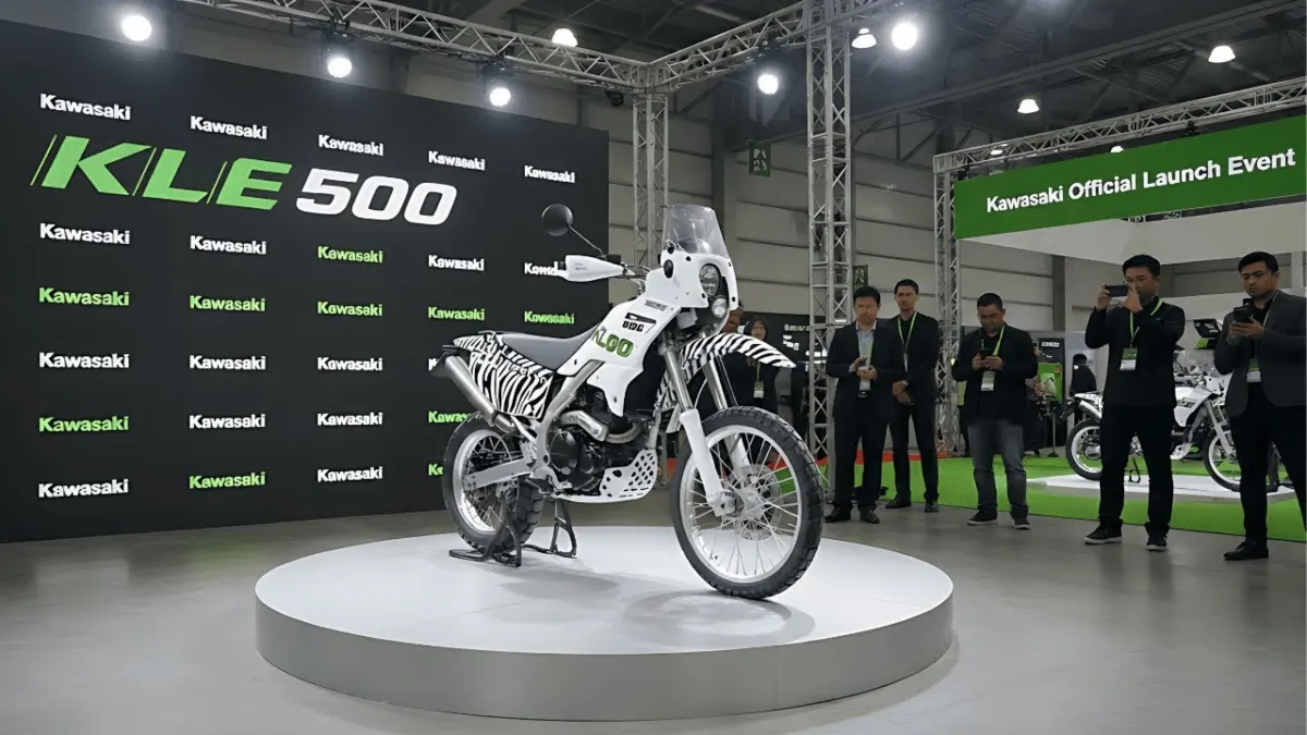 Kawasaki KLE500 2025 Launched – Powerful Engine, Adventure Design