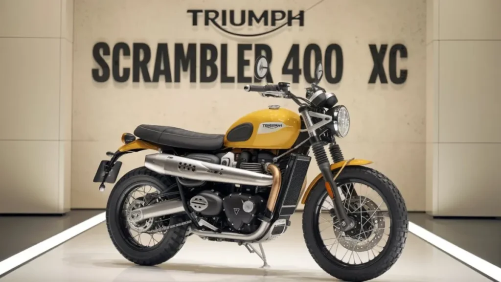 Triumph Scrambler 400 XC